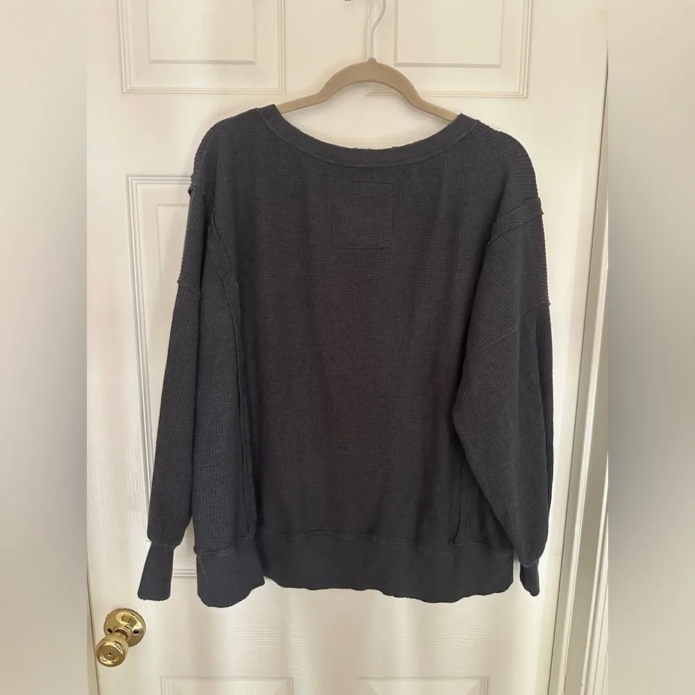 American Eagle Outfitters Waffle Knit Sweater - Picture 3 of 4
